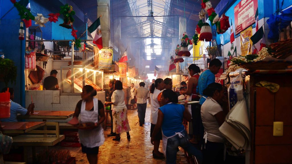 Mercado 20 de Noviembre en Oaxaca