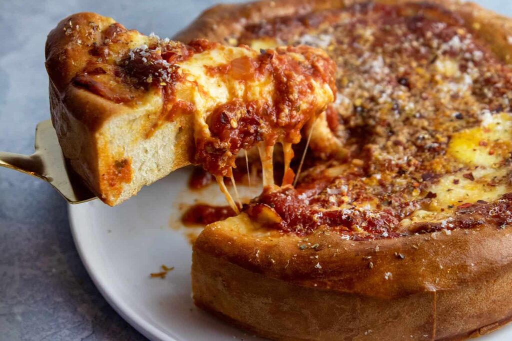 pizza deep dish