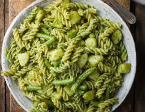 fusilli al pesto